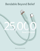 Anker <b>641</b> USB-C to Lightning Cable (Flow, 3 ft Silicone)