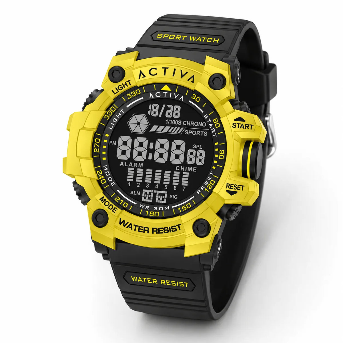 Activa X Invicta Digital Men's Watch 56mm Black ACW8020-010