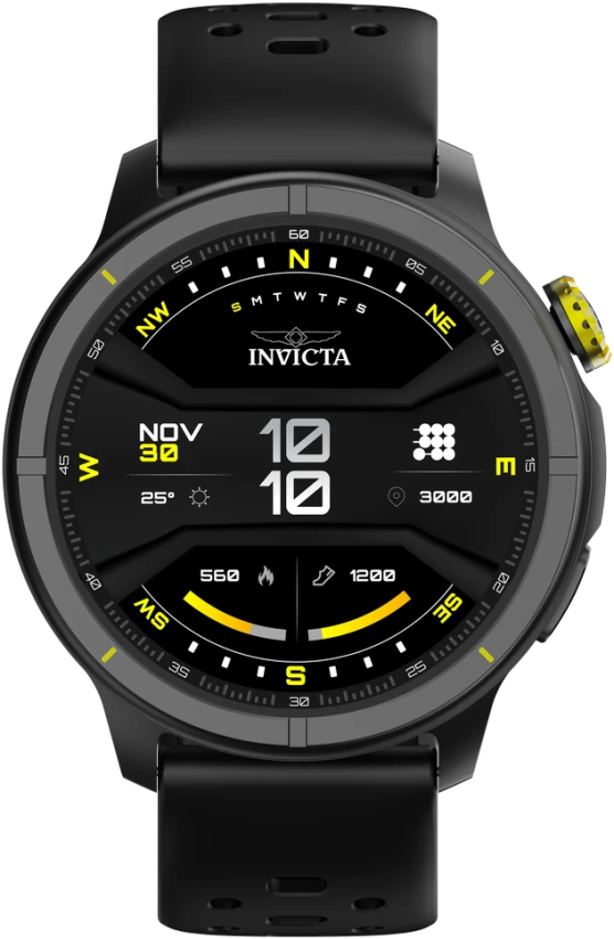 Invicta I-Tech 2 Pro Unisex Watch - 46mm, Black ITECH-005